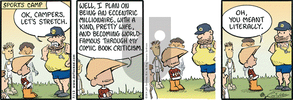 DeFlocked on Saturday July 12, 2014 Comic Strip