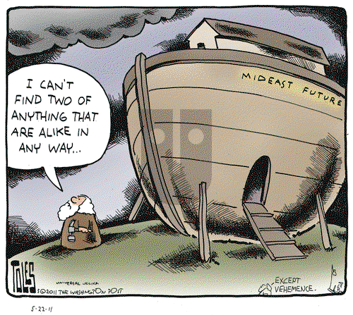Tom Toles - Sunday May 22, 2011 Comic Strip