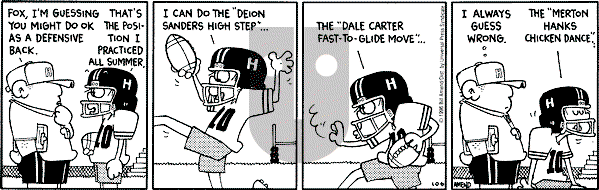 FoxTrot on Wednesday October 6, 1999 Comic Strip