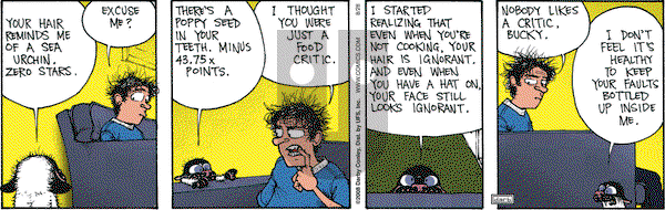 Get Fuzzy on Thursday August 28, 2008 Comic Strip