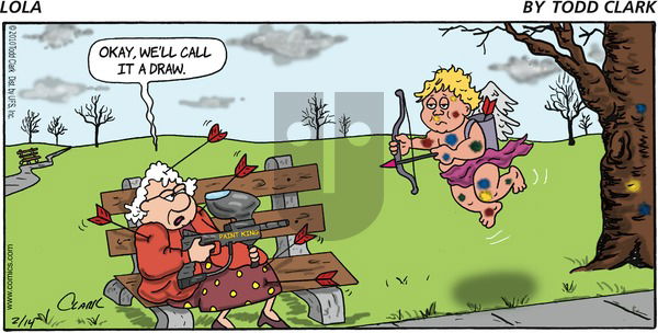 Lola on Sunday February 14, 2010 Comic Strip