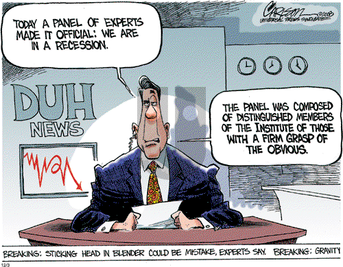 Stuart Carlson on Wednesday December 3, 2008 Comic Strip