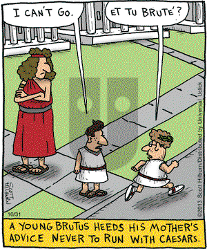 The Argyle Sweater on Thursday October 31, 2013 Comic Strip