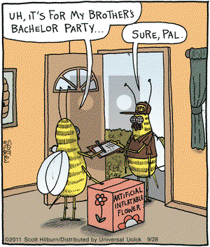 The Argyle Sweater on Wednesday September 28, 2011 Comic Strip