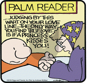 Ziggy on Tuesday April 17, 2018 Comic Strip