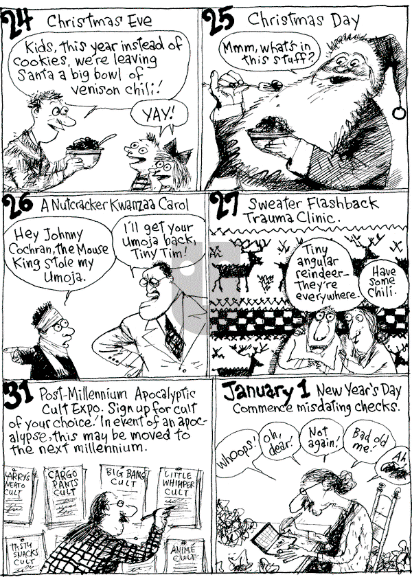 Richard's Poor Almanac on Thursday December 18, 2014 Comic Strip