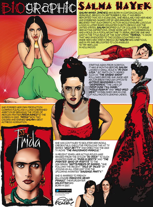 Biographic on Sunday May 15, 2016 Comic Strip