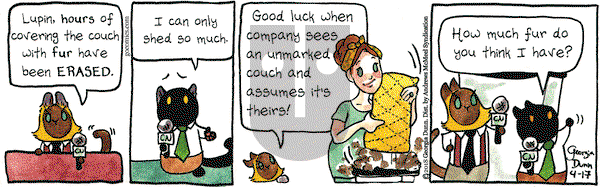 Breaking Cat News on Tuesday April 17, 2018 Comic Strip