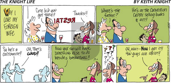 The Knight Life on Tuesday April 8, 2025 Comic Strip