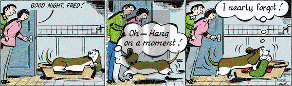 Fred Basset on Thursday December 24, 2020 Comic Strip