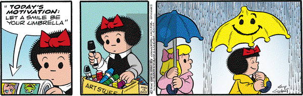 Nancy on Wednesday August 12, 2015 Comic Strip