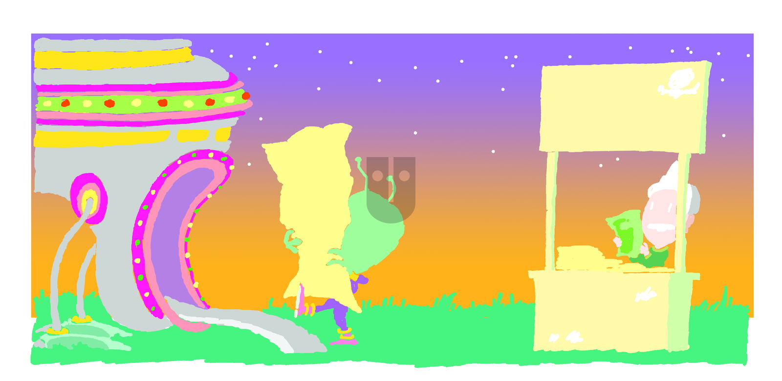 Lio on Sunday June 22, 2014 Comic Strip