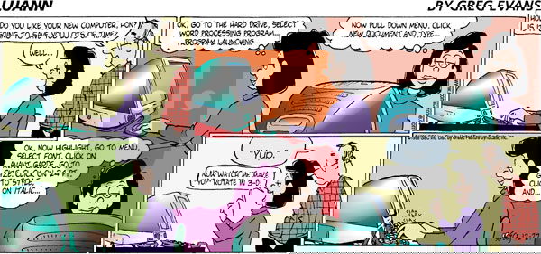 Luann on Sunday December 27, 1998 Comic Strip
