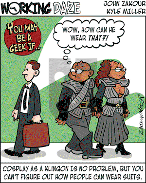 Working Daze on Tuesday January 29, 2008 Comic Strip