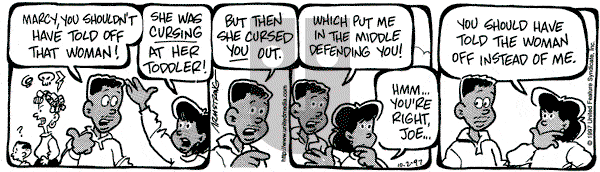 JumpStart on Thursday October 2, 1997 Comic Strip