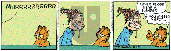 Garfield on Tuesday September 29, 2009 Comic Strip