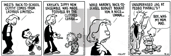 Frazz on Friday August 24, 2001 Comic Strip