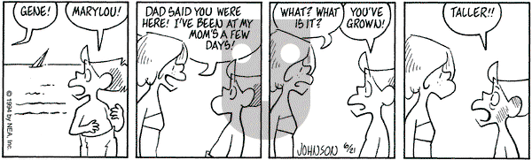Arlo and Janis on Tuesday June 21, 1994 Comic Strip