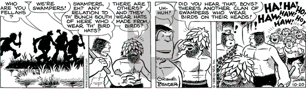 Alley Oop on Tuesday October 20, 1998 Comic Strip