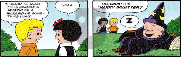 Nancy on Friday May 27, 2016 Comic Strip