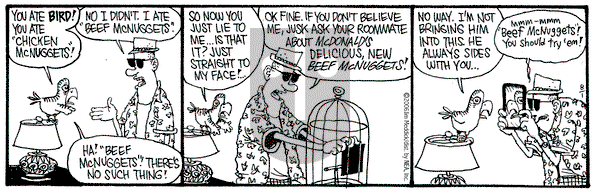 Monty on Thursday August 10, 2006 Comic Strip