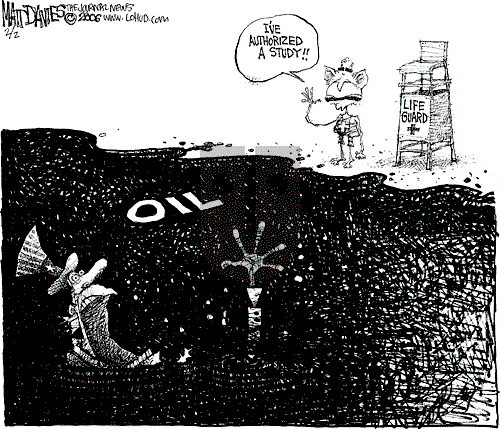 Matt Davies on Thursday February 2, 2006 Comic Strip