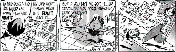 Rose is Rose on Monday May 8, 2006 Comic Strip