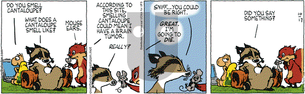 Over the Hedge on Monday October 17, 2011 Comic Strip