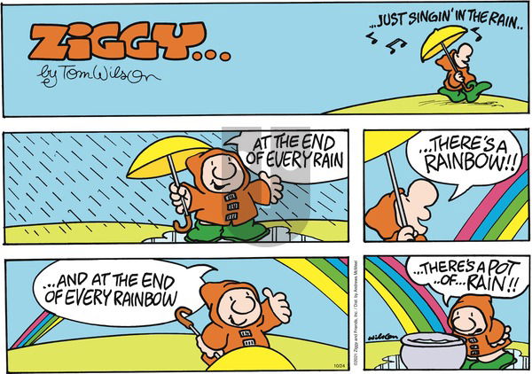 Ziggy on Sunday October 24, 2021 Comic Strip