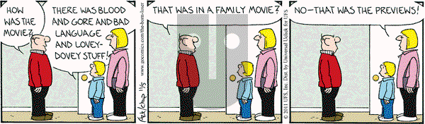 The Born Loser on Saturday November 5, 2011 Comic Strip