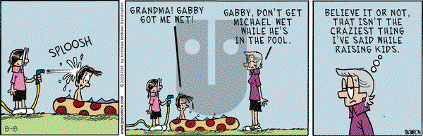 Grand Avenue on Saturday August 8, 2020 Comic Strip