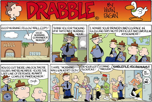 Drabble on Sunday April 27, 2008 Comic Strip