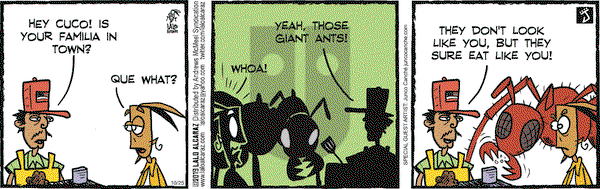 La Cucaracha on Friday October 25, 2019 Comic Strip
