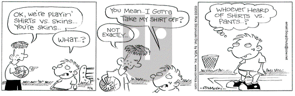Soup to Nutz - Old on Wednesday October 8, 2003 Comic Strip