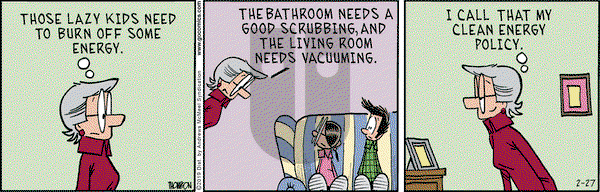 Grand Avenue on Wednesday February 27, 2019 Comic Strip