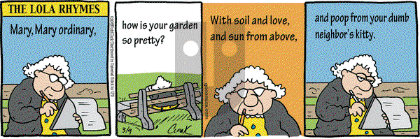 Lola on Saturday March 9, 2013 Comic Strip