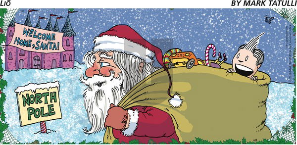 Lio on Sunday December 25, 2016 Comic Strip