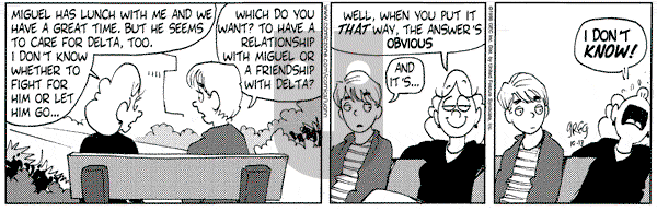 Luann on Tuesday October 13, 1998 Comic Strip