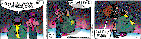 Rose is Rose on Wednesday February 7, 2018 Comic Strip