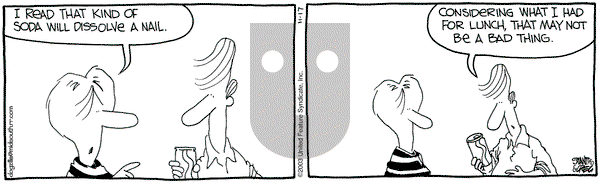 The Buckets on Monday November 17, 2003 Comic Strip