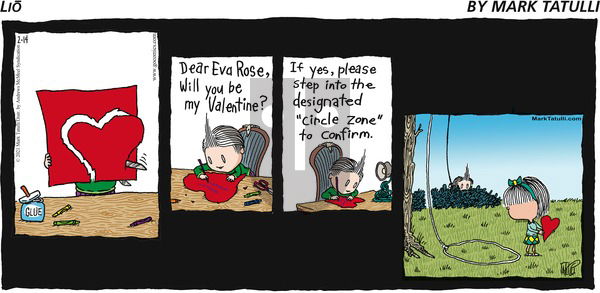 Lio on Sunday February 14, 2021 Comic Strip