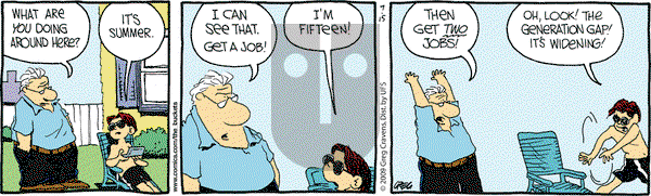 The Buckets on Wednesday July 15, 2009 Comic Strip
