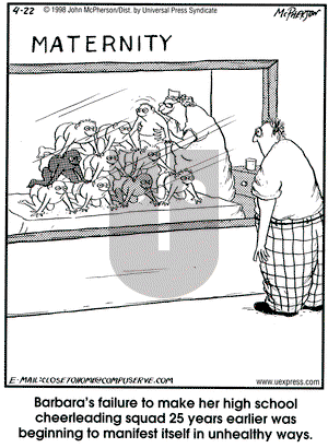 Close to Home on Wednesday April 22, 1998 Comic Strip