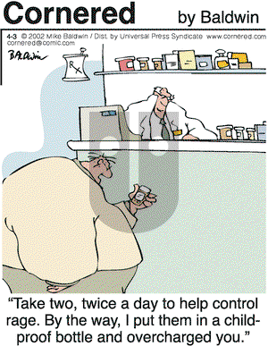 Cornered on Wednesday April 3, 2002 Comic Strip