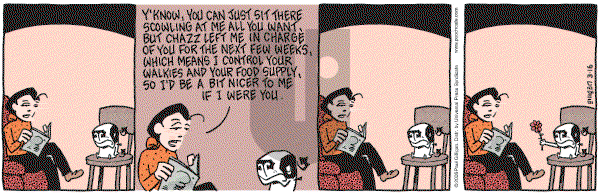 Pooch Cafe on Thursday March 16, 2006 Comic Strip