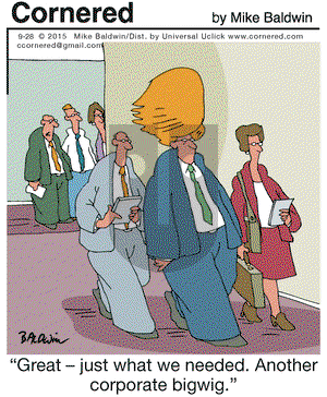 Cornered on Monday September 28, 2015 Comic Strip