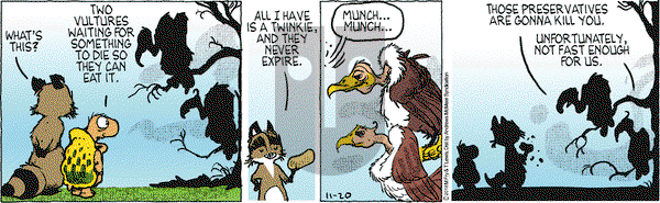 Over the Hedge on Tuesday November 20, 2018 Comic Strip