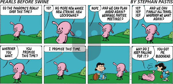 Pearls Before Swine - Sunday January 9, 2022 Comic Strip