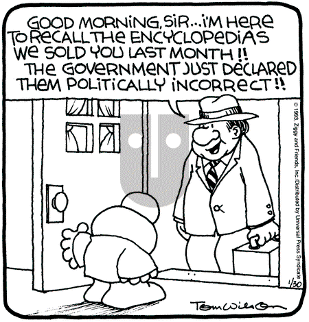 Ziggy - Saturday January 30, 1993 Comic Strip