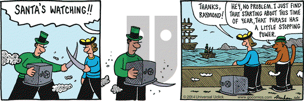 Overboard on Friday December 5, 2014 Comic Strip